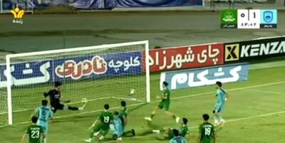 ویدئو: گل اول چادرملو مقابل شمس آذر