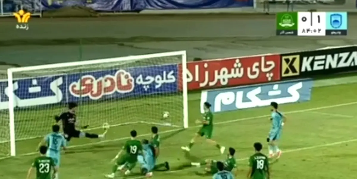  ویدئو: گل اول چادرملو مقابل شمس آذر
