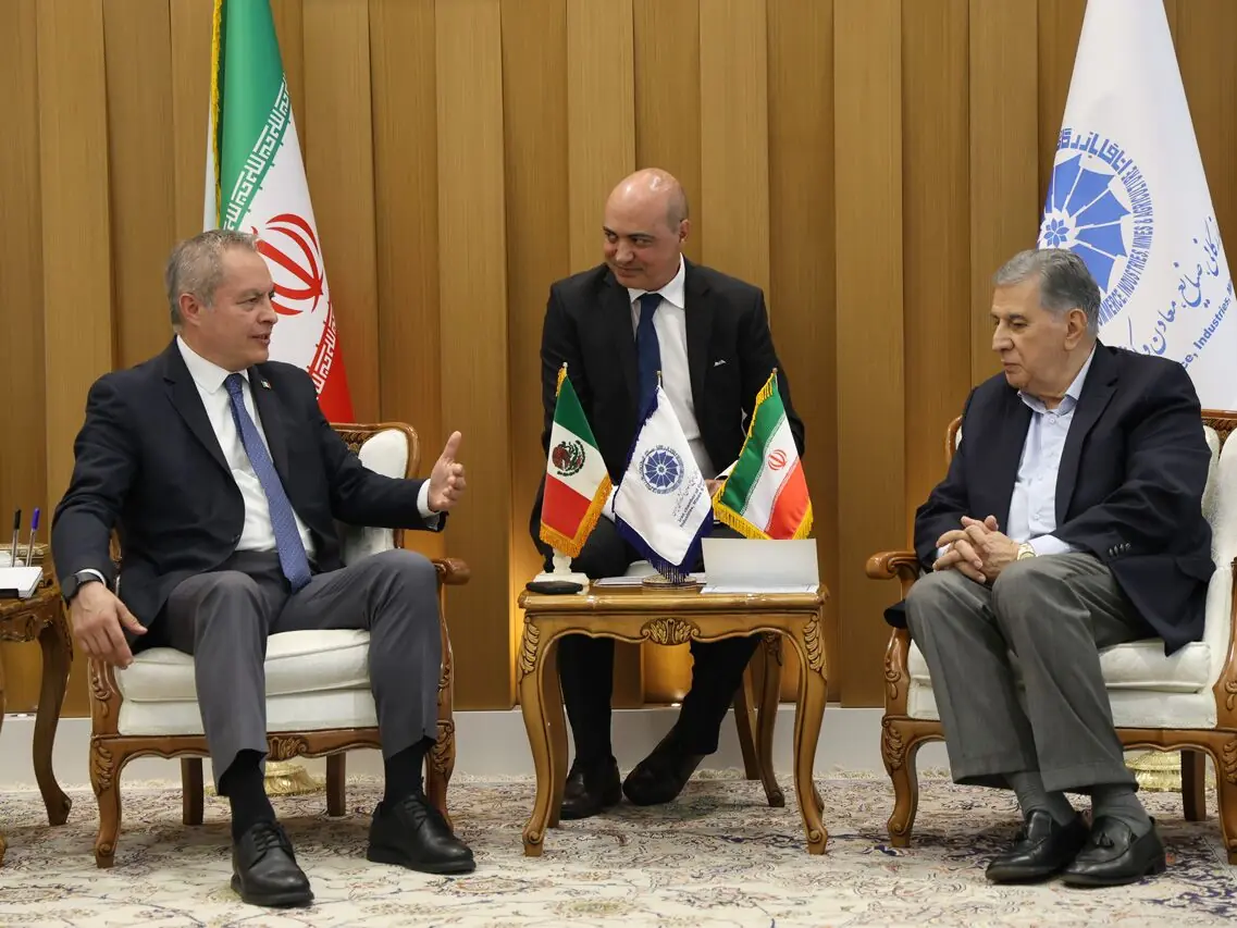 استقبال سفیر مکزیک از تشکیل کمیته مشترک همکاری های تجاری با ایران