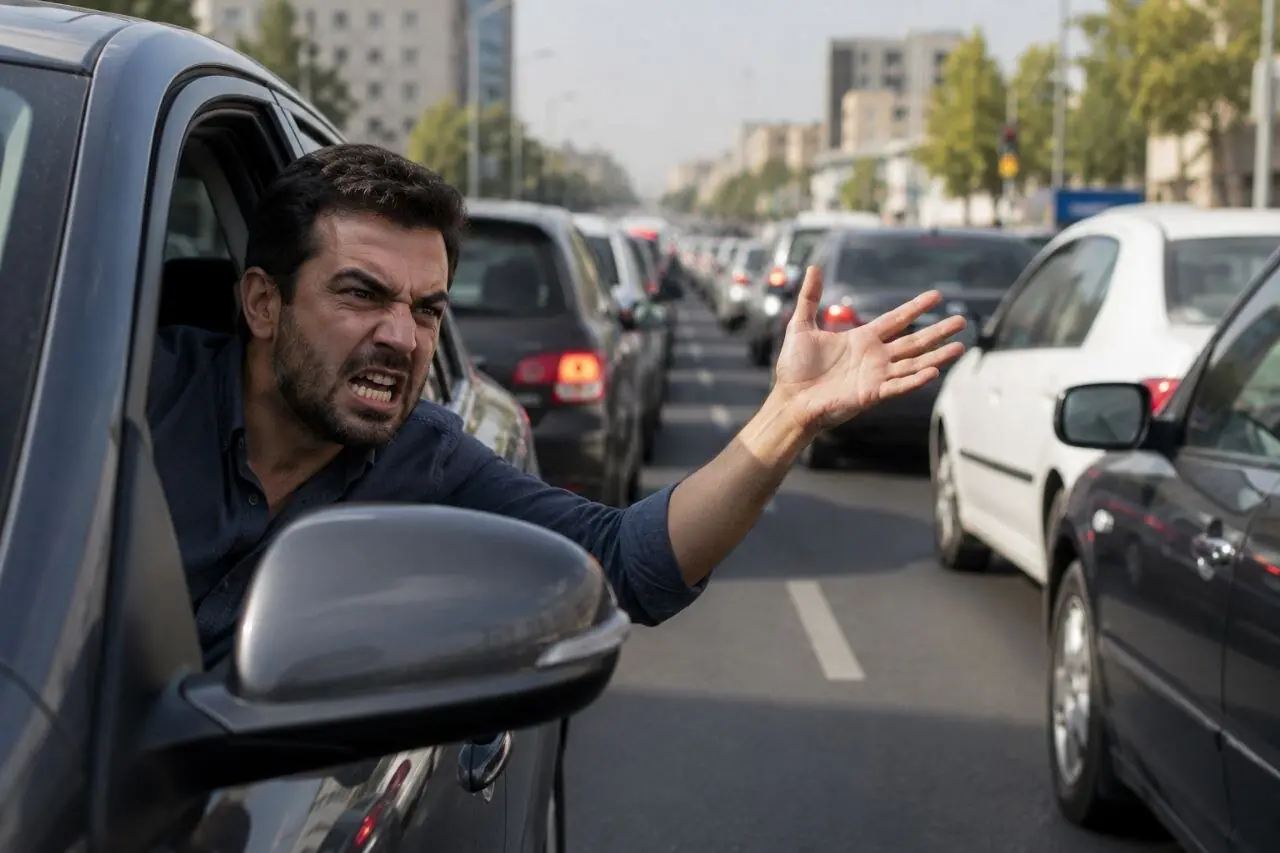   چرا یک بوق ساده در خیابان تبدیل به جنگ تن‌به‌تن می‌شود؟