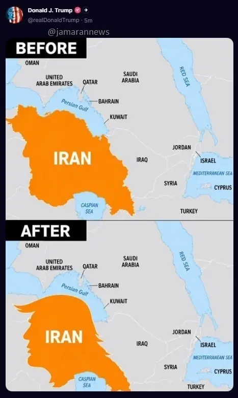  حرکت جدید ترامپ علیه نقشه ایران! + عکس