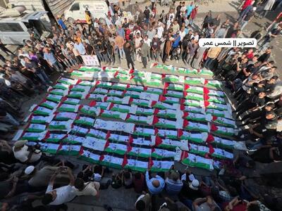 پیکر۱۰۰ شهید دیگر در غزه از زیر آوار خارج شد