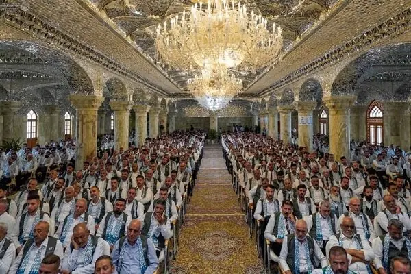 تجلیل از ۱۰۰۰ خادم آستان مقدس امیرالمومنین(ع)
