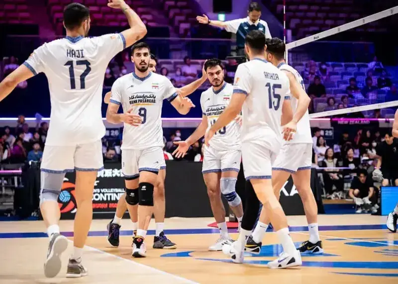 پاداش ارزشمند FIVB به تیم ملی والیبال ایران پس از شکست هند