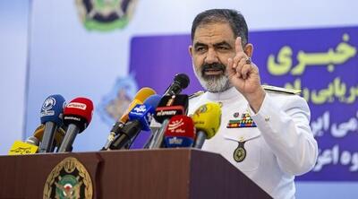  دریادار ایرانی: دشمن را می‌توانیم در هر نقطه‌ای زمین‌گیر کنیم