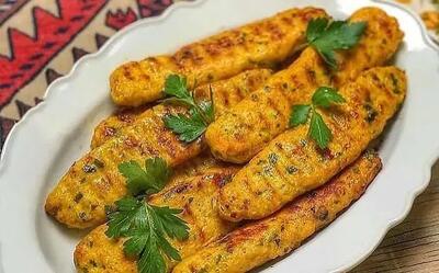 طرز تهیه کباب تابهای با طعم مرغ