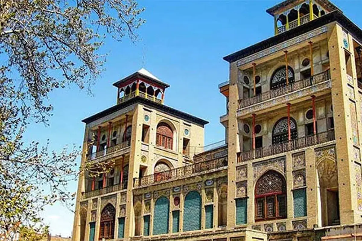 اولین تصویر از کاخ شمسالعماره در روزهای ساخت