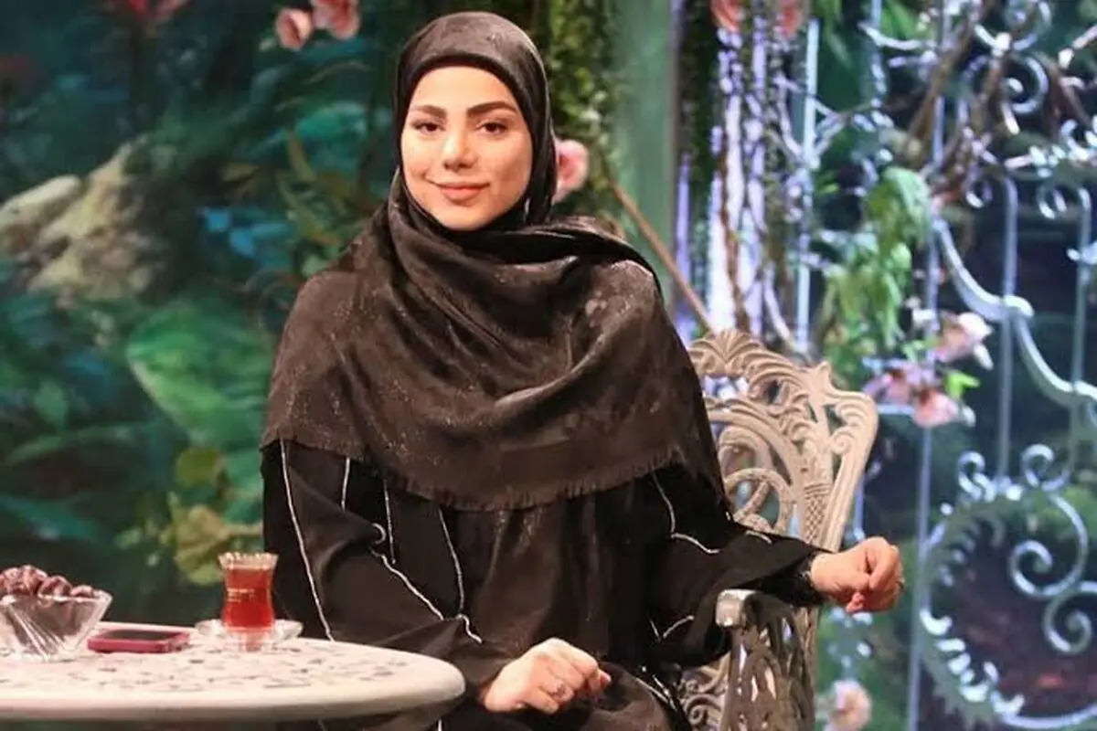 خانم مجری صداوسیما به سبک رضا گلزار پز داد