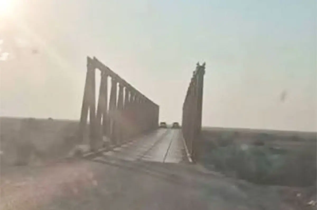  پل عجیبی در بوشهر که سوژه کاربران شد!