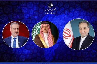  رایزنی عراقچی با وزرای خارجه عربستان و ترکیه