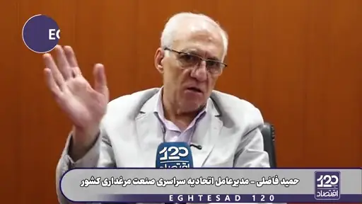 اینقدر مردم را از محاصره دریایی نترسانید، در همین شرایط محاصره، ما توان صادرات گسترده مرغ، تخممرغ و جوجه یک روزه به کشورهای همسایه را داریم