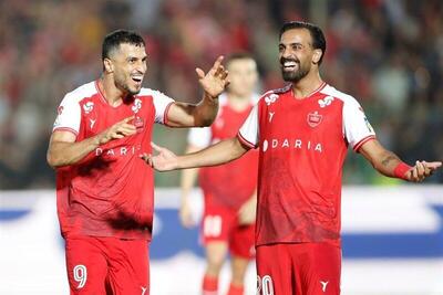 برد ۲-۰ پرسپولیس مقابل ذوبآهن؛ صعود به رتبه دوم روی دوش مهاجمان