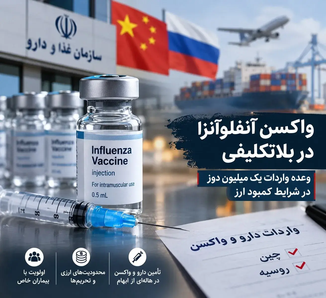  یک مقام آگاه به فراز: روسیه و چین اعلام آمادگی کرده‌اند | همه چیز معطل تامین ارز است