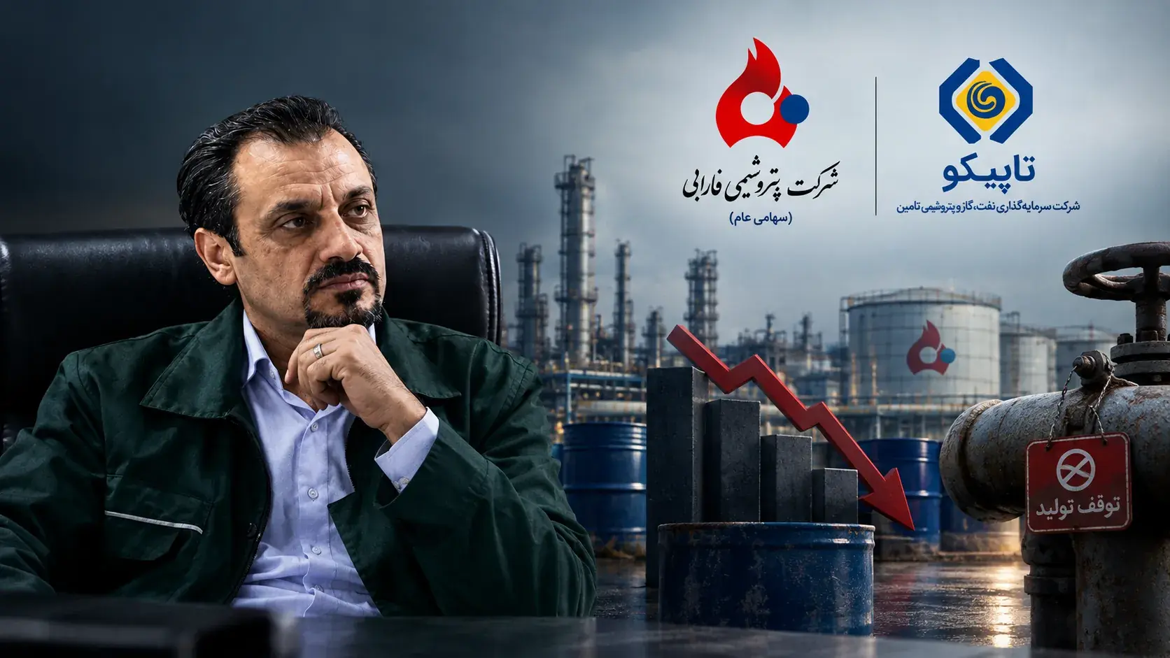  اولویت مدیرعامل پتروشیمی فارابی در شرایط جنگی: سود بیشتر به قیمت کاهش تولید! | مدیران تاپیکو و تامین اجتماعی از اولویت‌های بهزاد قلی‌پور مطلع‌اند؟