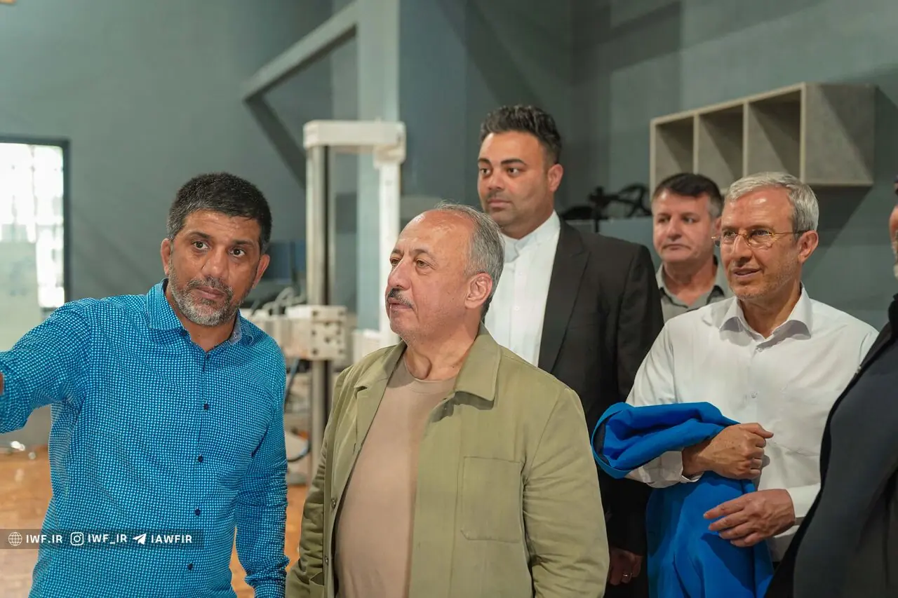 بازدید معاون وزیر کشور از فدراسیون کشتی