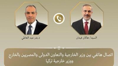 تاکید مصر و ترکیه بر ضرورت مهار تنش در منطقه