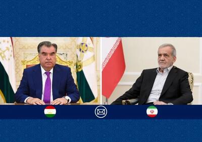 پزشکیان: توسعه همکاریهای همهجانبه با تاجیکستان را در اولویت قرار دادهایم