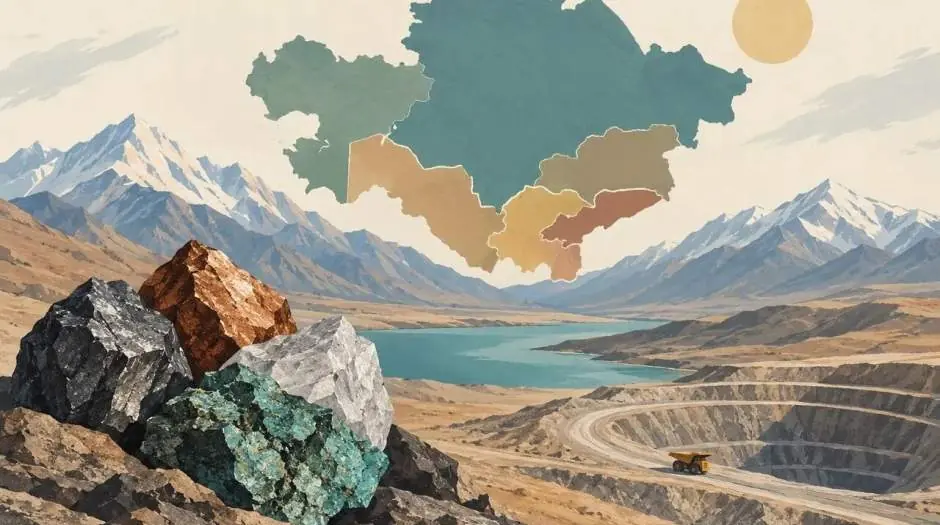از تنگستن تا لیتیوم؛ رقابت قدرتها بر سر گنجینه آسیای مرکزی - مردم سالاری آنلاین