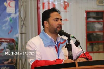 پرفند: ۱۰۰ جوان هلالاحمر خراسان شمالی در مسابقات رفاقت مهر شرکت کردند