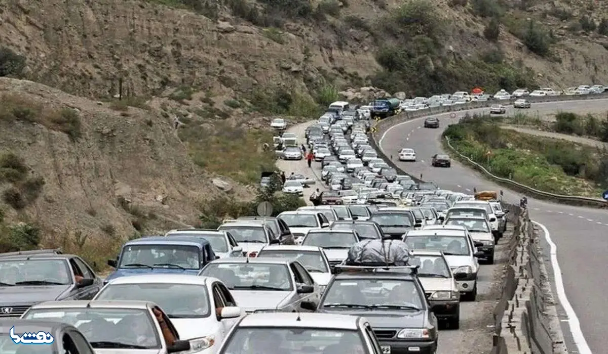 ترافیک سنگین در محورهای چالوس و هراز | نفت ما
