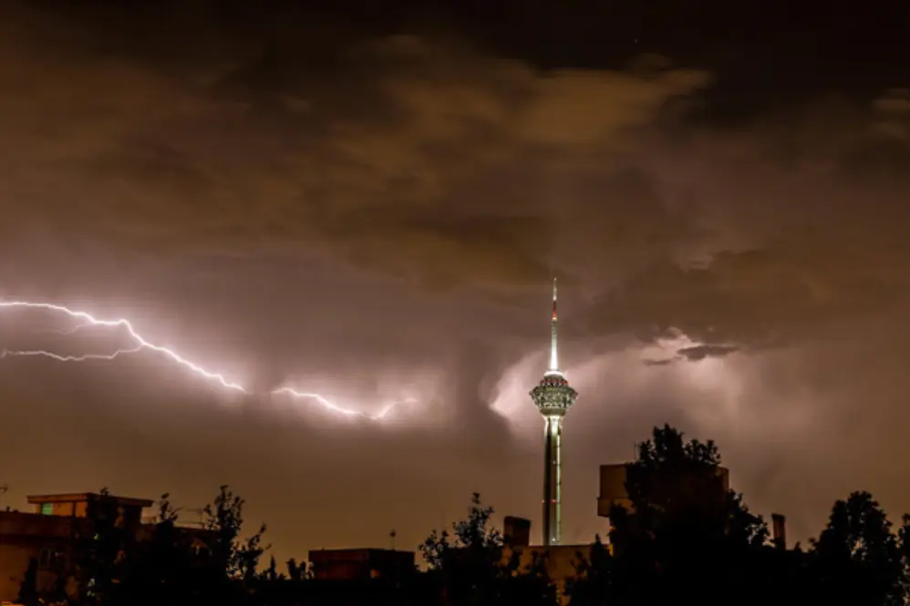  هشدار هواشناسی تهران؛ رگبار، رعد و برق و تگرگ در راه است