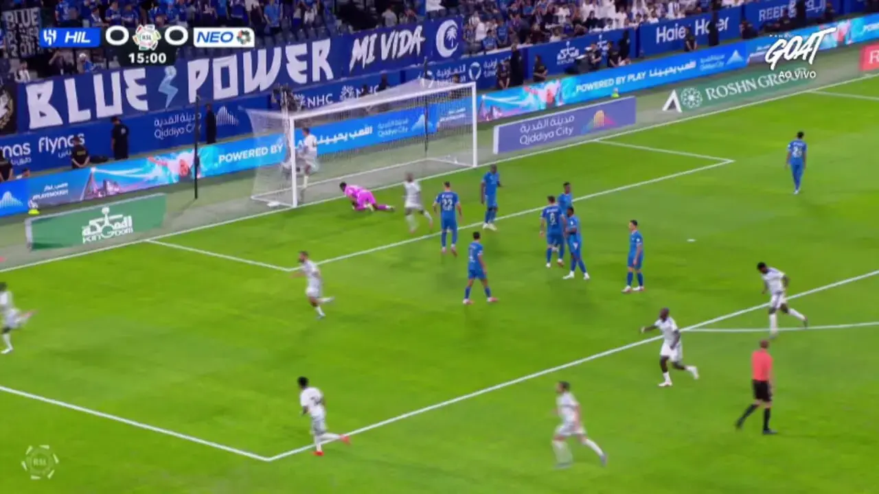  ویدیو: گل اول نئوم به الهلال با گل به خودی کولیبالی - پارس فوتبال