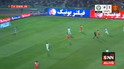 فیلم گل دوم پرسپولیس به ذوب آهن توسط شهرآبادی - پارس فوتبال