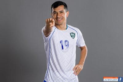 عکس ؛ نهاییشدن انتقال عزیزجان گانیف هافبک ۲۸ ساله ازبکستانی به بنییاس امارات