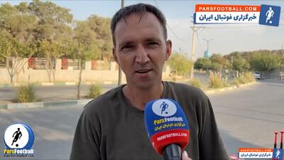  فیلم ؛ هوادار پرسپولیس: خداداد عزیزی یک گل برای ایران زده و نان آن را می‌خورد