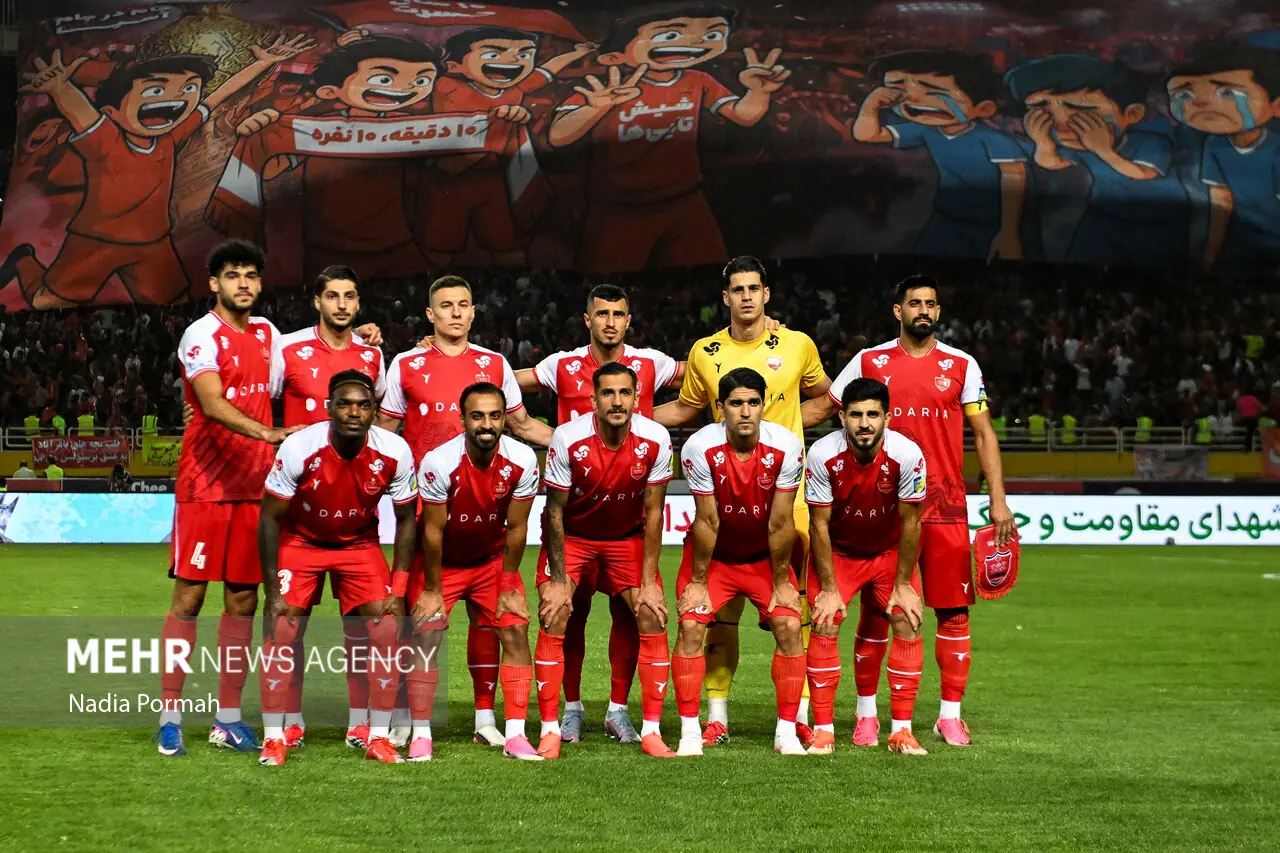  ترکیب پرسپولیس مقابل ذوب آهن اعلام شد - پارس فوتبال