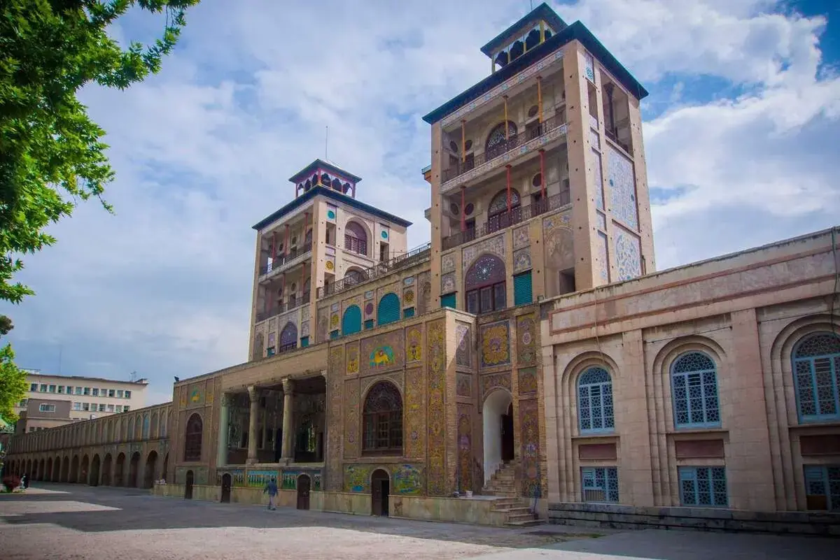  قاب زیر خاکی از کاخ شمس العماره در حال ساخت + عکس