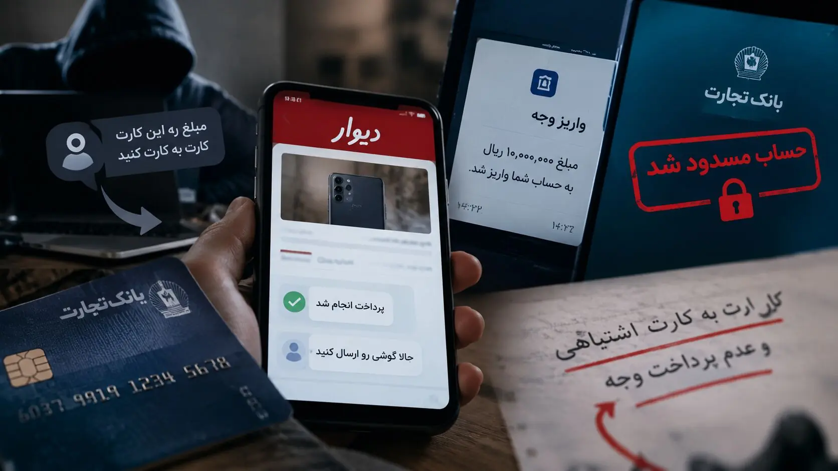کلاهبرداری با ترفند «کارتبهکارت اشتباهی» در سایتها/ چرا هزینه شکایت از هزینه کلاهبرداری بیشتر است؟!