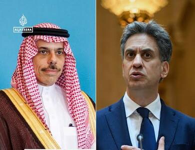 وزرای خارجه عربستان و بریتانیا درباره «تلاشها برای کاهش تنشها در خاورمیانه» گفتگو کردند