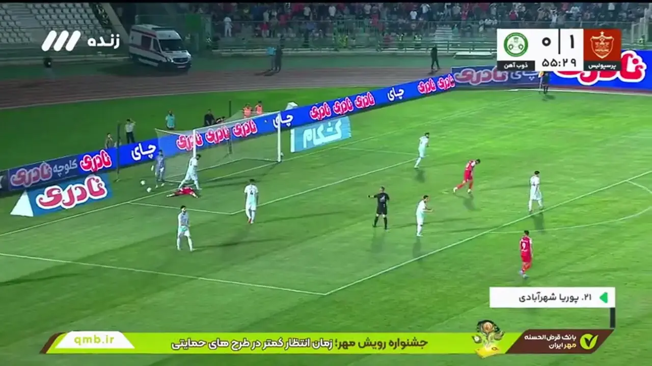  خلاصه بازی پرسپولیس مقابل ذوب آهن را ببینید + ویدیو