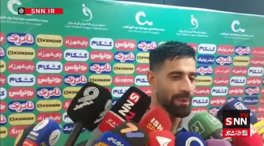 کنعانی زادگان: بازی با ذوب آهن سخت تر از دربی بود + فیلم