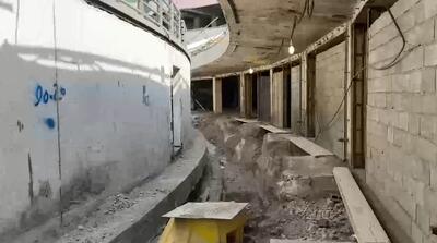 تصاویر تکان دهنده از وضعیت فعلی ورزشگاه آزادی