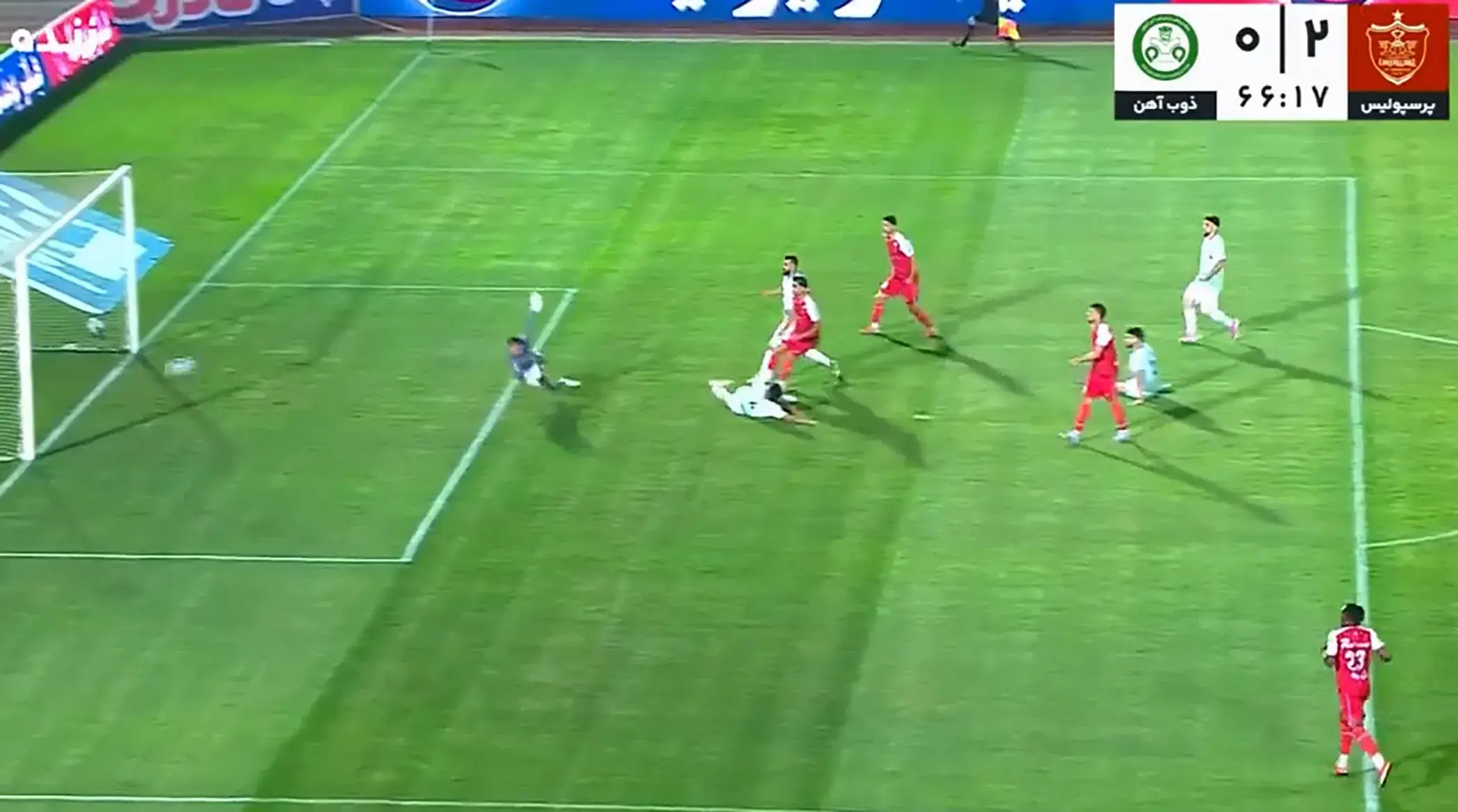  خلاصه بازی پرسپولیس 2 - ذوب آهن 0