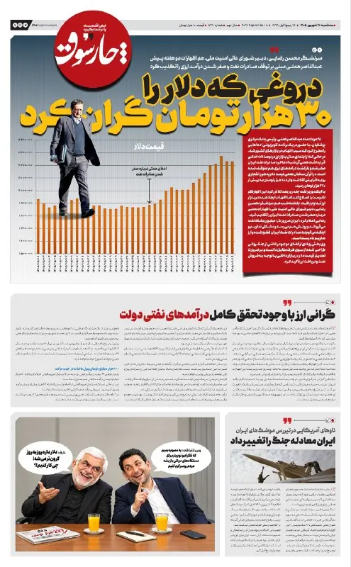 📸 دروغی که دلار را ۳۰ هزار تومان گران کرد