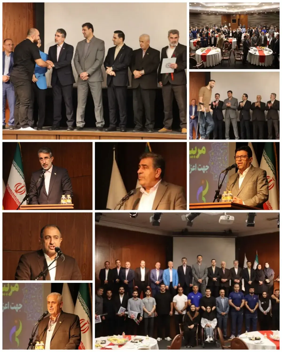 آیین بدرقه ورزشکاران، مربیان و داوران مازندرانی اعزامی به بازیهای آسیایی و پاراآسیایی ناگویا