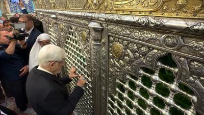معاون اول رئیسجمهور حرم مطهر حضرت معصومه (س) را زیارت کرد