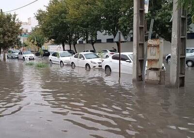 فیلم ا سیلاب در خیابانهای بابل