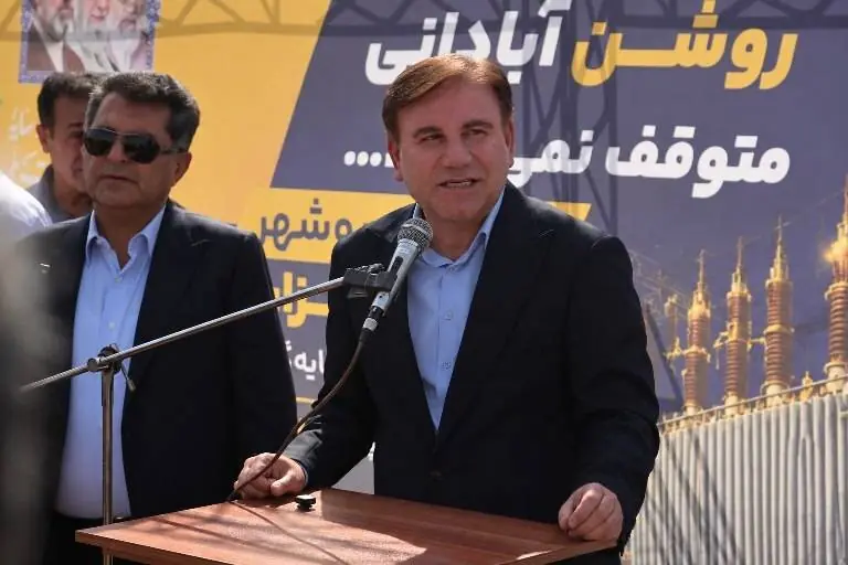 عملیات اجرایی پست برق چاهمبارک آغاز شد