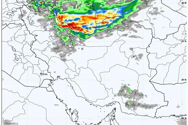 هشدار نارنجی هواشناسی برای ۳ استان؛ سیلاب و بارش شدید در راه است