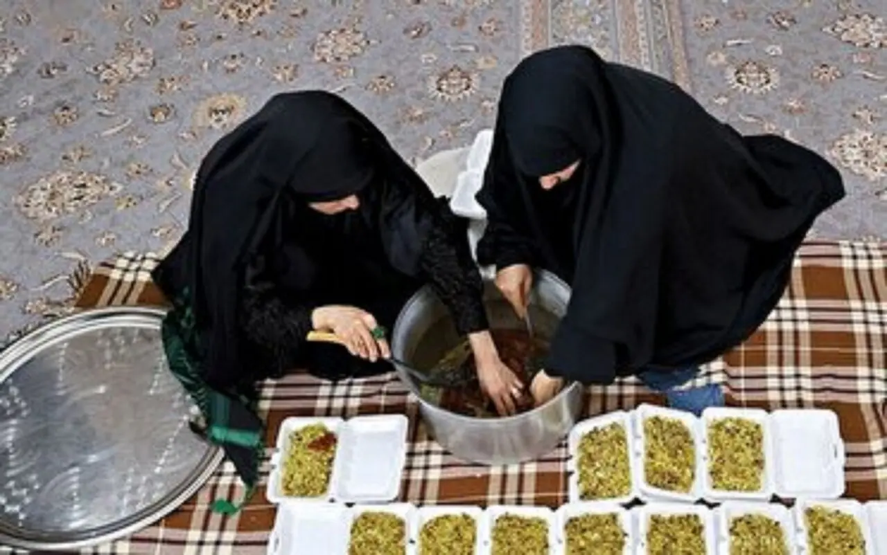 شمالی ترین سفره در جنوبی ترین سنگر؛ مادران مازندرانی راهی جنوب شدند