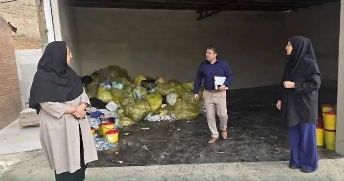 دفن غیرمجاز پسماندپزشکی تبریز