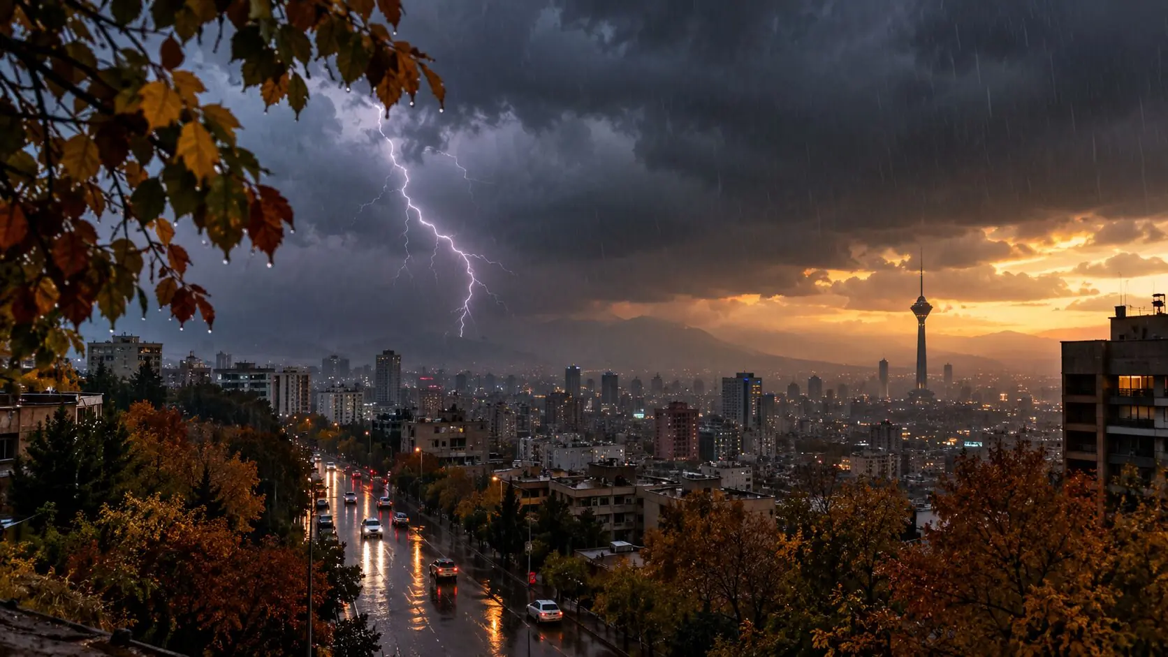 صدای پاییز به گوش تهرانیها زودتر رسید / دما چقدر کاهش یافت