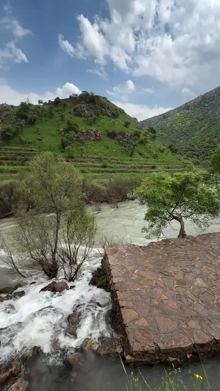  فیلم از کانی قل چشمه جوشان کردستان