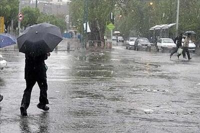  آبگرفتگی معابر غرب گلستان در پی بارش‌های تابستانی + فیلم
