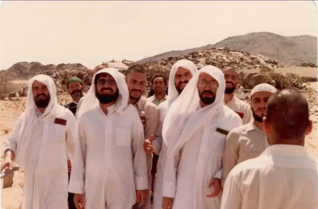  حسن روحانی و خاتمی در سفر حج