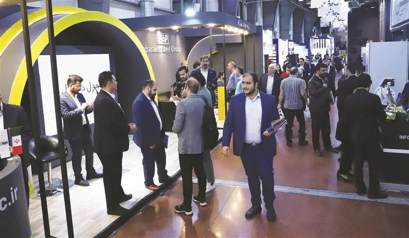 حضور فعال فولاد مبارکه در بیستوهشتمین نمایشگاه بینالمللی نفت، گاز، پتروشیمی و پالایش